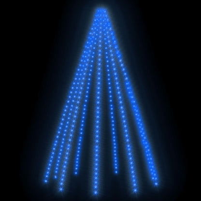 Weihnachtsbaum-Lichternetz mit 400 LEDs Blau 400 cm - Pazzar.ch