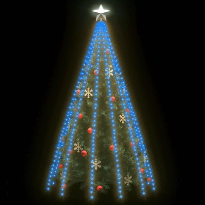 Weihnachtsbaum-Beleuchtung 500 LEDs Blau 500 cm - Pazzar.ch