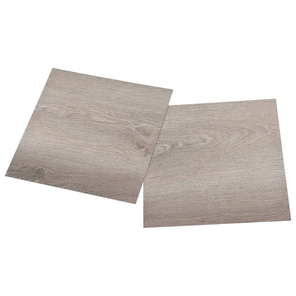 PVC-Fliesen Selbstklebend 20 Stk. 1,86 m² Taupe - Pazzar.ch