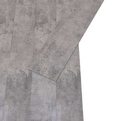 PVC-Fliesen Selbstklebend 5,21 m² 2 mm Zementbraun - Pazzar.ch