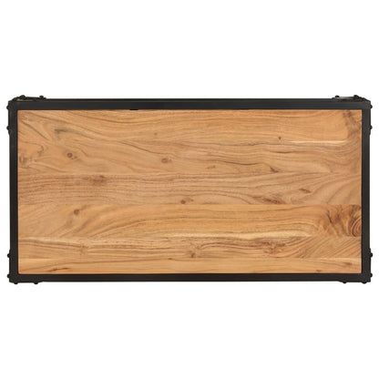 Couchtisch 90x45x35 cm Massivholz Akazie - Pazzar.ch