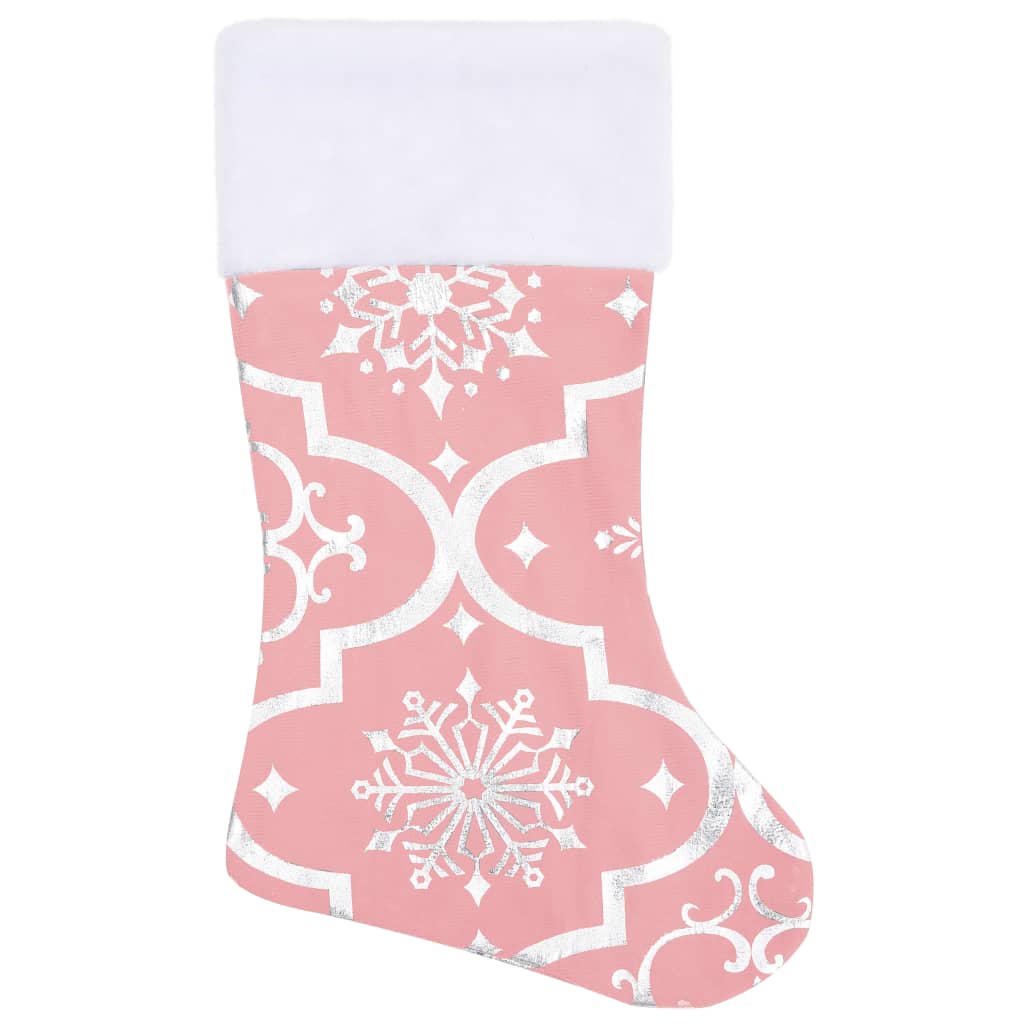 Luxus-Weihnachtsbaumdecke mit Socke Rosa 150 cm Stoff - Pazzar.ch