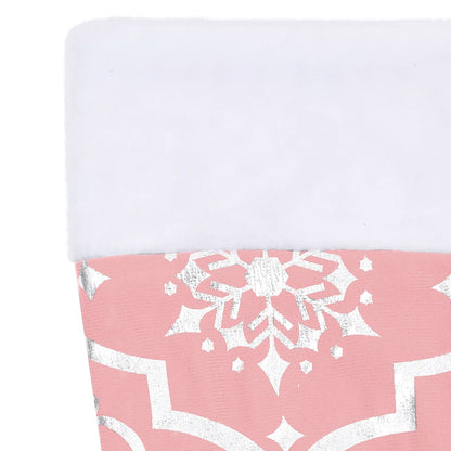 Luxus-Weihnachtsbaumdecke mit Socke Rosa 150 cm Stoff - Pazzar.ch