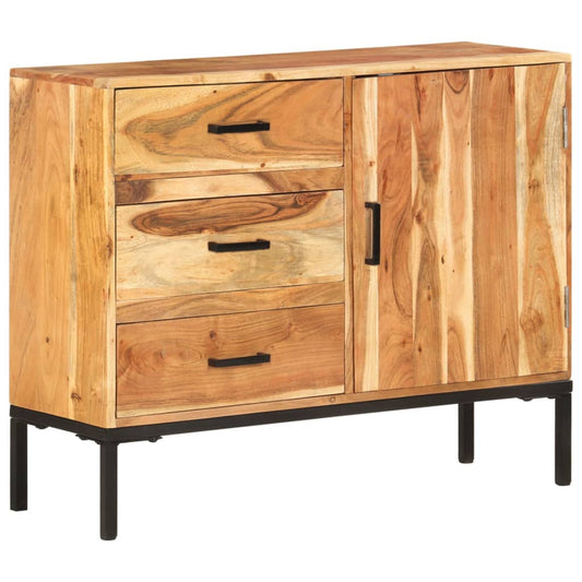 Sideboard 88x30x73 cm Akazie Massivholz - Pazzar.ch