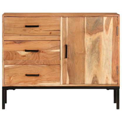 Sideboard 88x30x73 cm Akazie Massivholz - Pazzar.ch