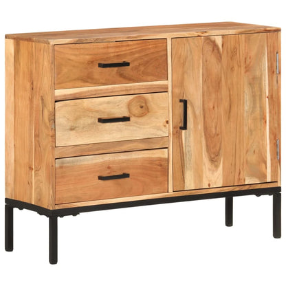 Sideboard 88x30x73 cm Akazie Massivholz - Pazzar.ch