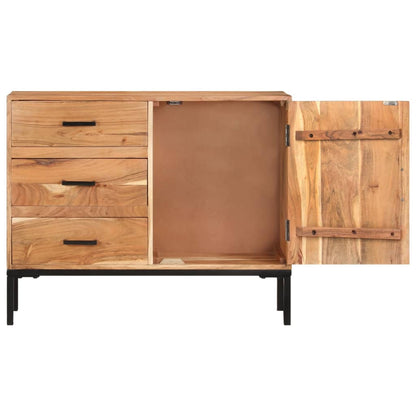 Sideboard 88x30x73 cm Akazie Massivholz - Pazzar.ch
