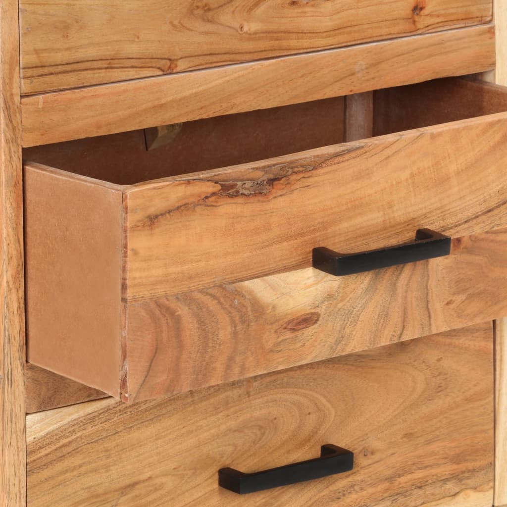 Sideboard 88x30x73 cm Akazie Massivholz - Pazzar.ch