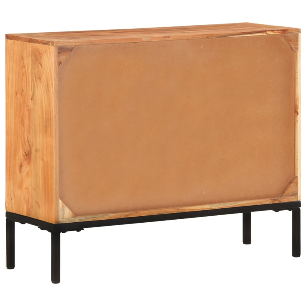 Sideboard 88x30x73 cm Akazie Massivholz - Pazzar.ch