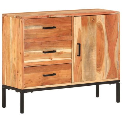 Sideboard 88x30x73 cm Akazie Massivholz - Pazzar.ch