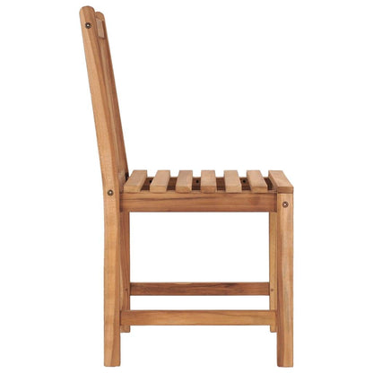 Gartenstühle 8 Stk. Massivholz Teak - Pazzar.ch