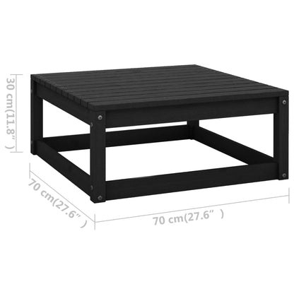 10-tlg. Garten-Lounge-Set Massivholz Kiefer - Pazzar.ch