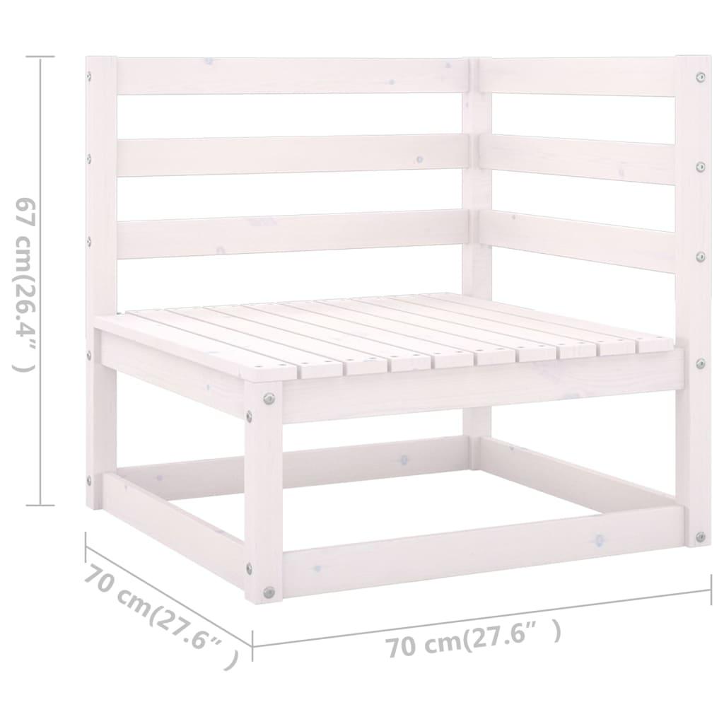 3-Sitzer-Gartensofa mit Kissen Kiefer Massivholz - Pazzar.ch