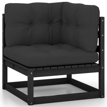 6-tlg. Garten-Lounge-Set mit Kissen Kiefer Massivholz - Pazzar.ch