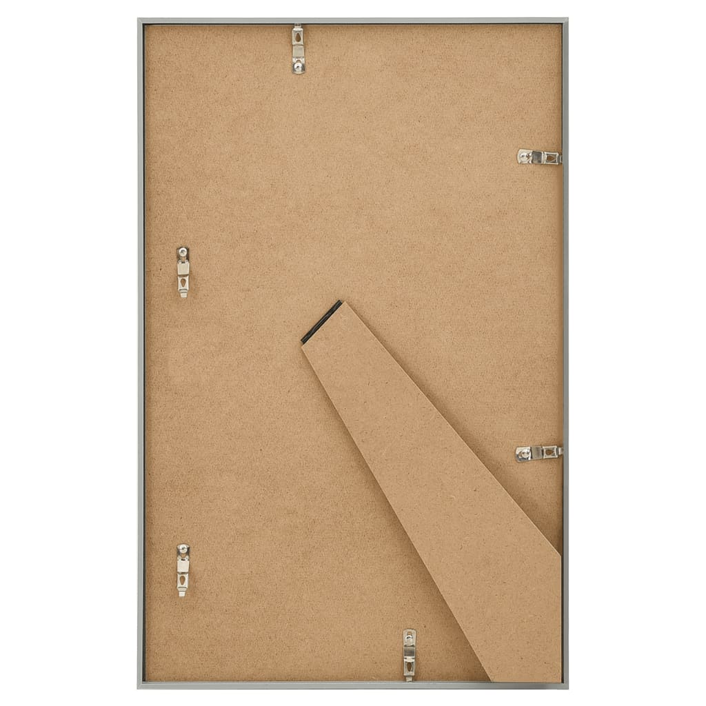 Bilderrahmen Collage 3 Stk. für Tisch Silbern 13x18 cm MDF