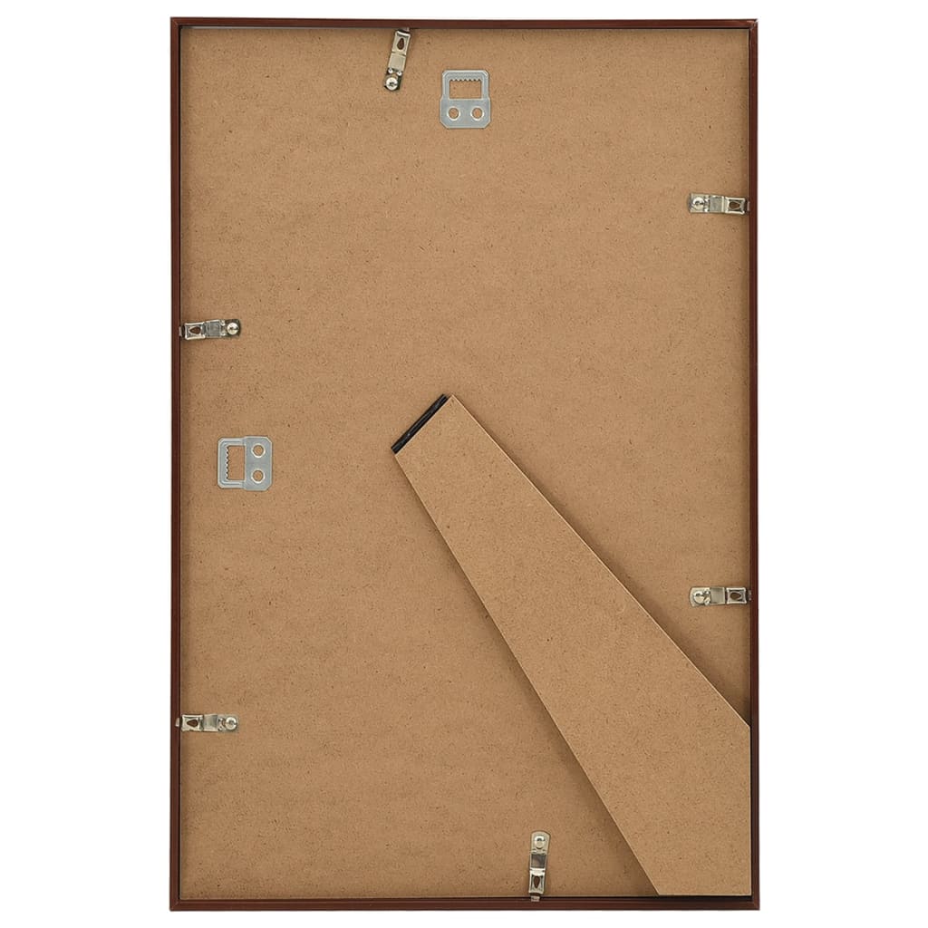 Bilderrahmen Collage 3 Stk. für Wand Tisch Bronze 59,4x84cm MDF - Pazzar.ch