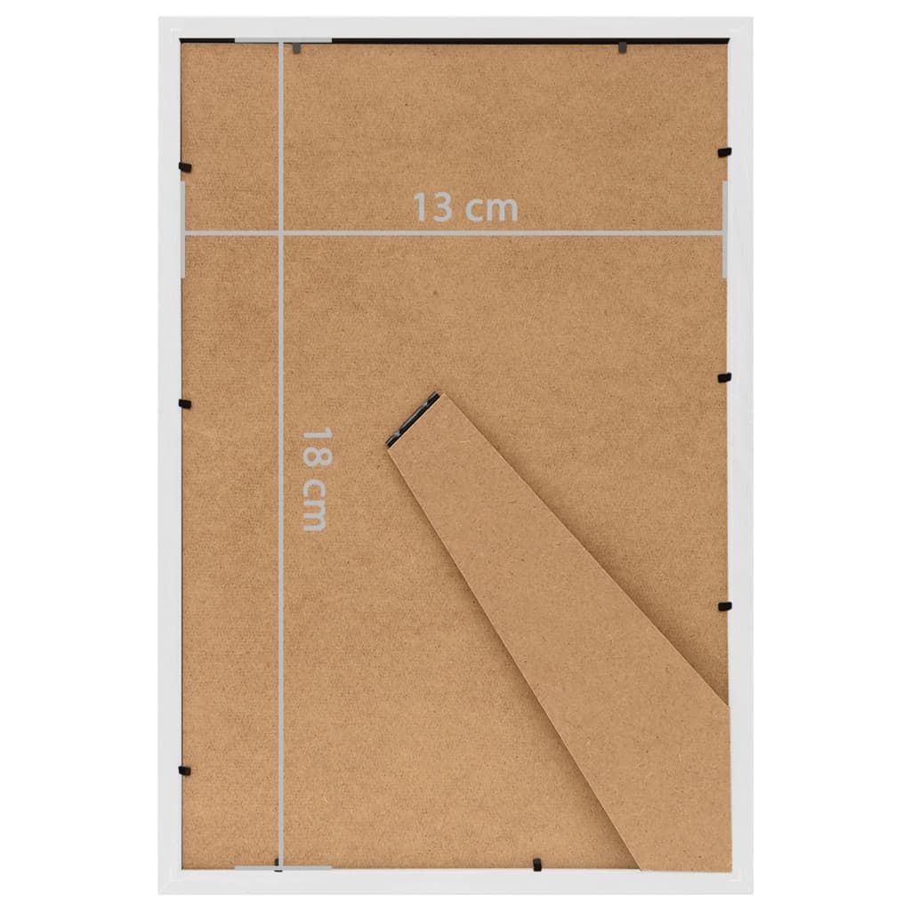 Bilderrahmen Collage 3 Stk. für Tisch Weiß 13x18 cm MDF - Pazzar.ch