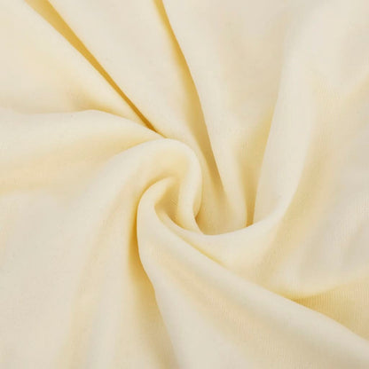 Stretch Sofahusse 2-Sitzer Creme Polyester-Jersey - Pazzar.ch