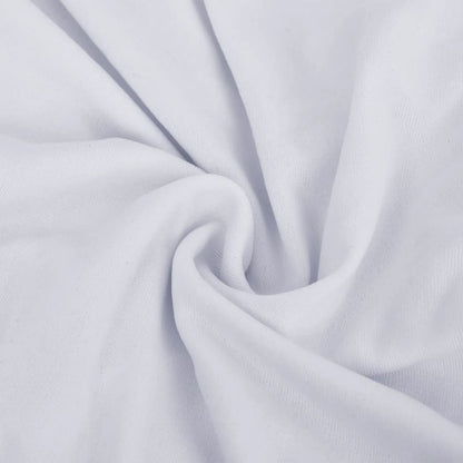 Stretch-Sofahusse Weiß Polyester-Jersey - Pazzar.ch