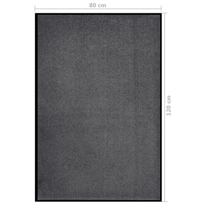 Fußmatte 80x120 cm Anthrazit - Pazzar.ch