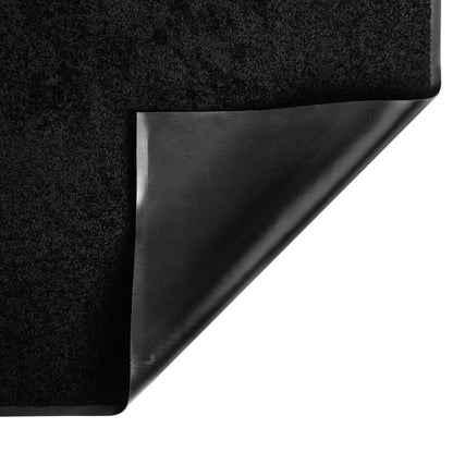 Fußmatte 80x120 cm Schwarz - Pazzar.ch