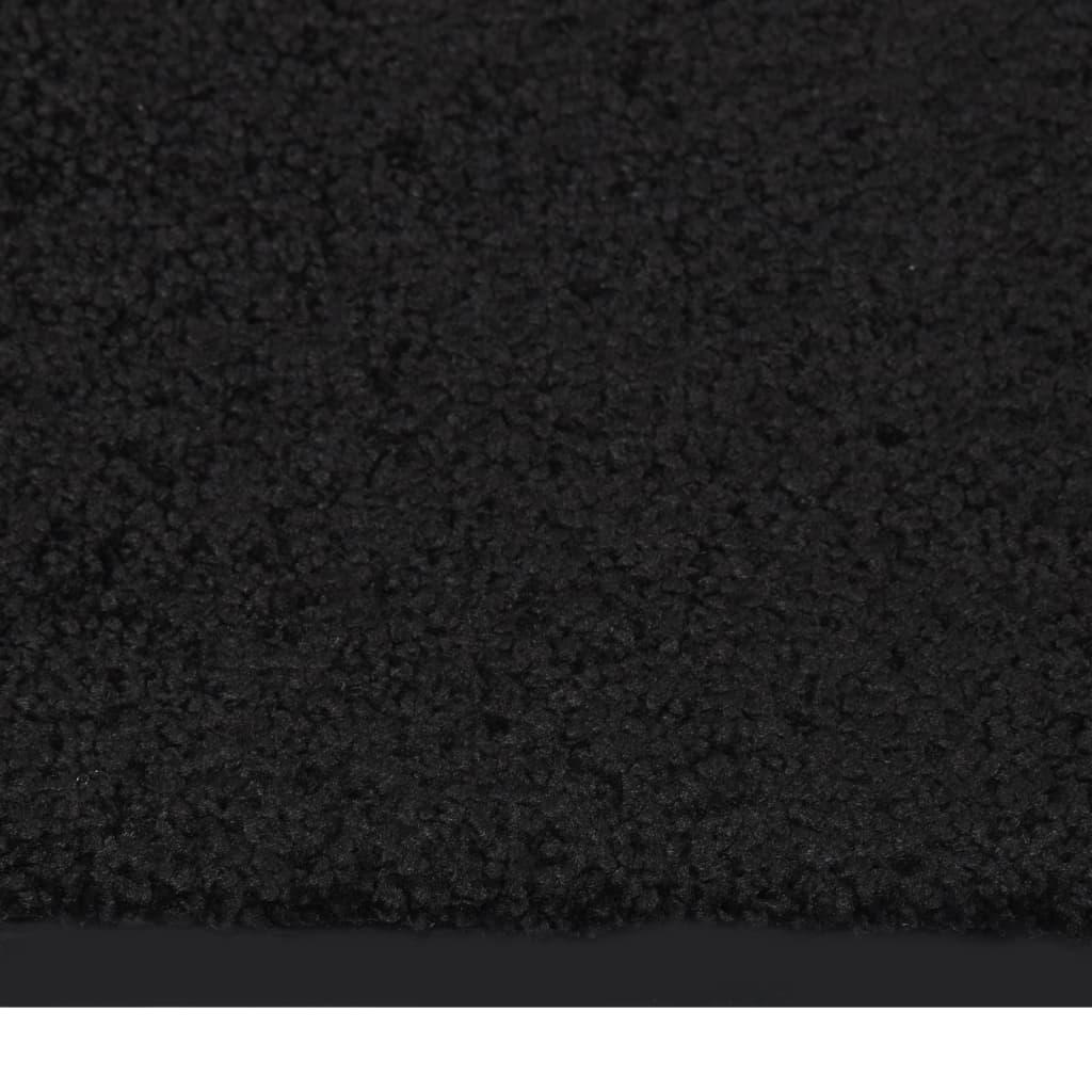 Fußmatte 80x120 cm Schwarz - Pazzar.ch