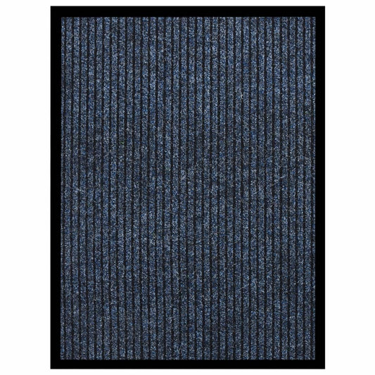 Fußmatte Gestreift Blau 60x80 cm - Pazzar.ch