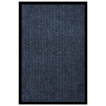Fußmatte Gestreift Blau 80x120 cm - Pazzar.ch