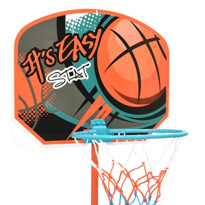 Tragbares Basketball Spiel-Set Verstellbar 109-141 cm - Pazzar.ch