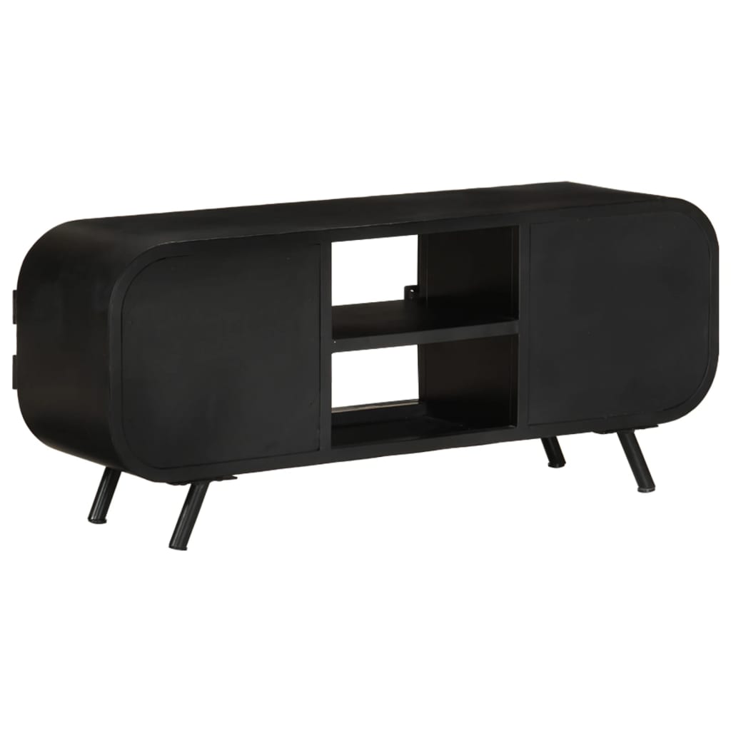 TV-Schrank 110x30x45 cm Altholz Massiv - Pazzar.ch