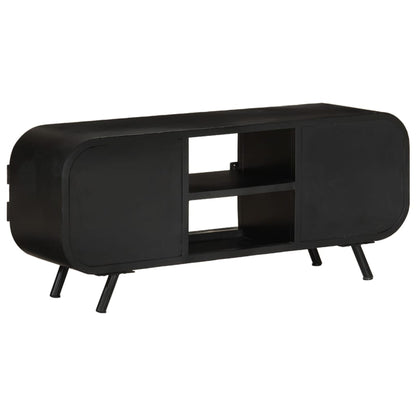 TV-Schrank 110x30x45 cm Raues Mangoholz - Pazzar.ch