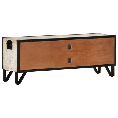 TV-Schrank 110x30x41 cm Massivholz Akazie - Pazzar.ch