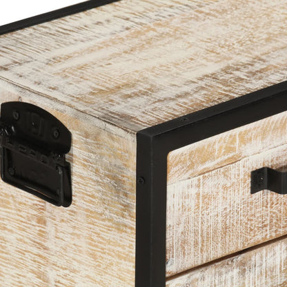 TV-Schrank 110x30x41 cm Massivholz Akazie - Pazzar.ch