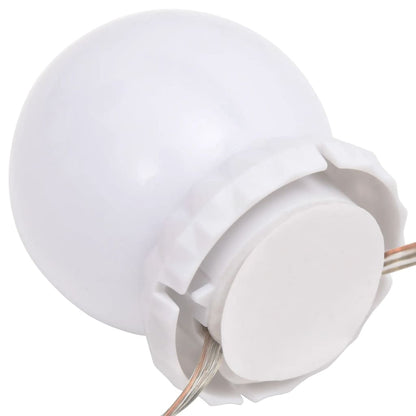 Spiegelleuchte mit 8 LED-Glühbirnen Warmweiß und Kaltweiß - Pazzar.ch
