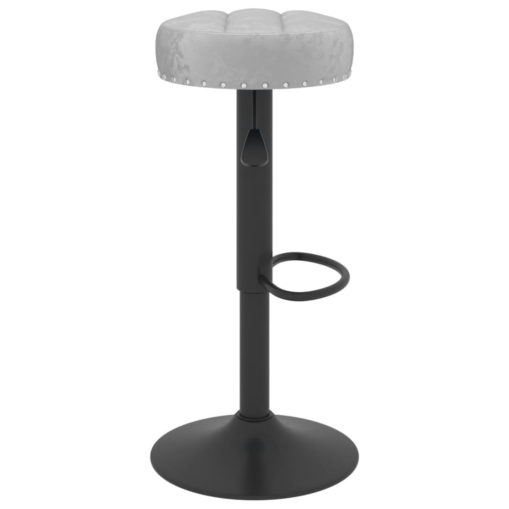 Barhocker 2 Stk. Grau Samt - Pazzar.ch
