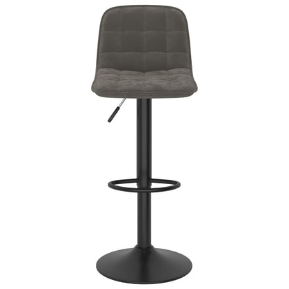 Barhocker 2 Stk. Dunkelgrau Samt - Pazzar.ch