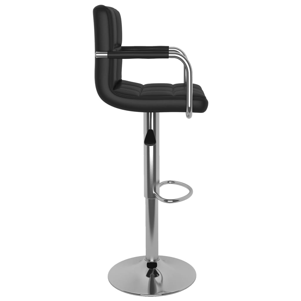 Barhocker 2 Stk. Schwarz Kunstleder - Pazzar.ch