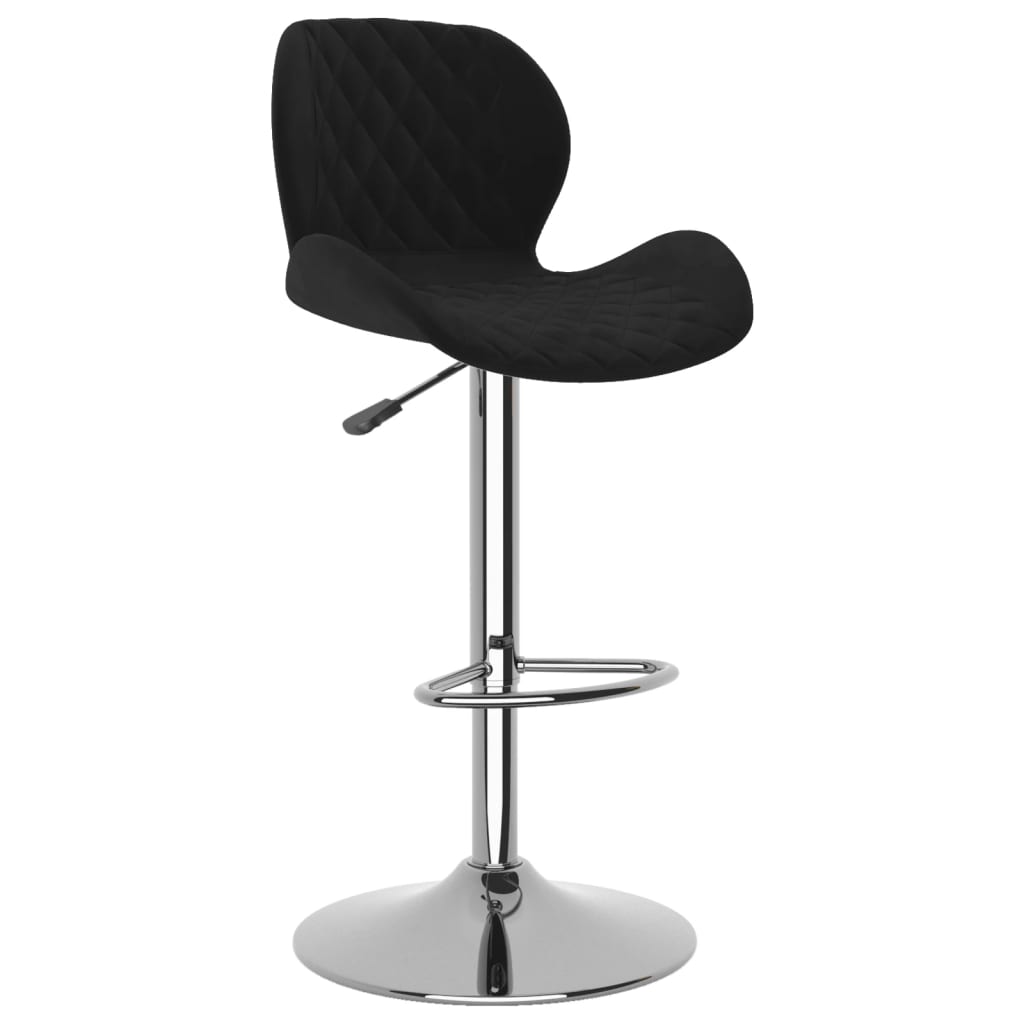 Barhocker 2 Stk. Schwarz Samt - Pazzar.ch