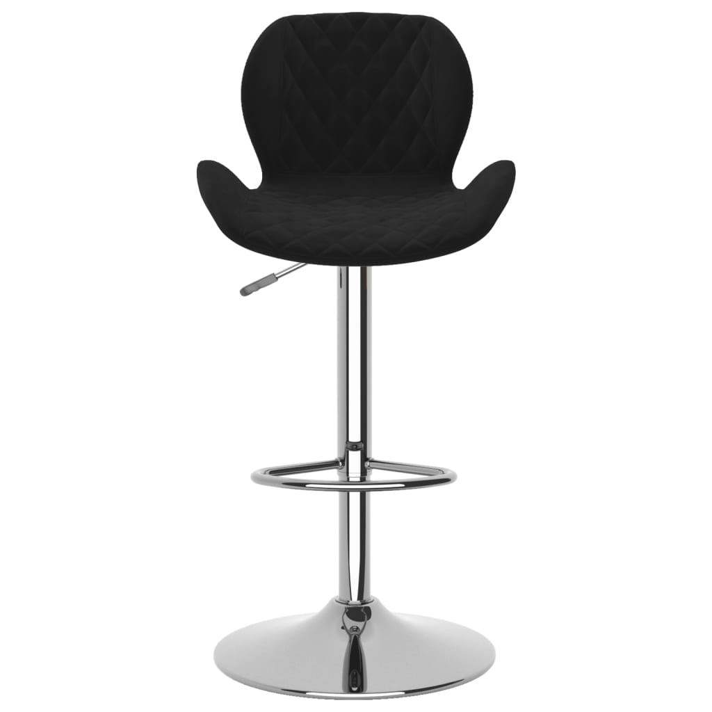 Barhocker 2 Stk. Schwarz Samt - Pazzar.ch