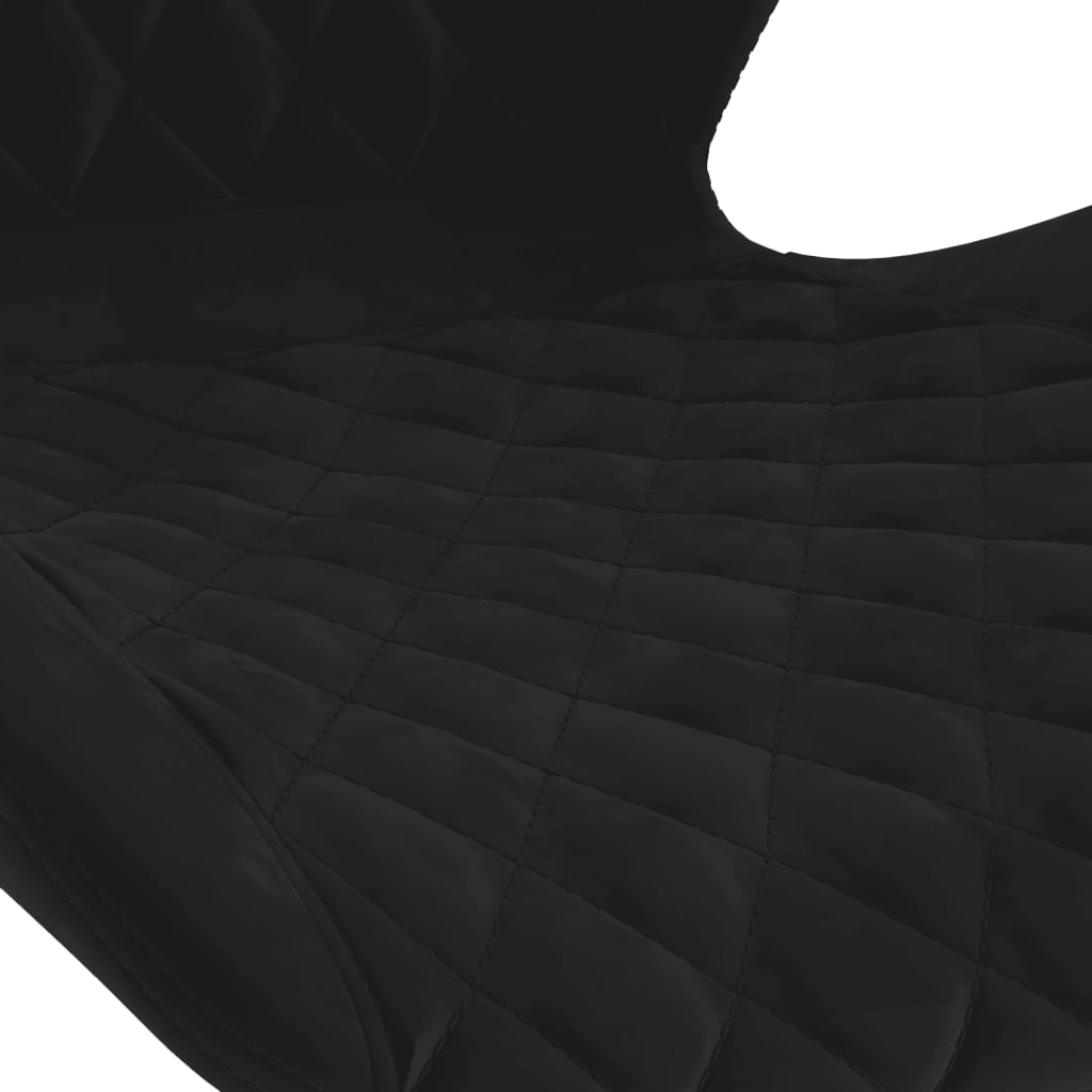 Barhocker 2 Stk. Schwarz Samt - Pazzar.ch