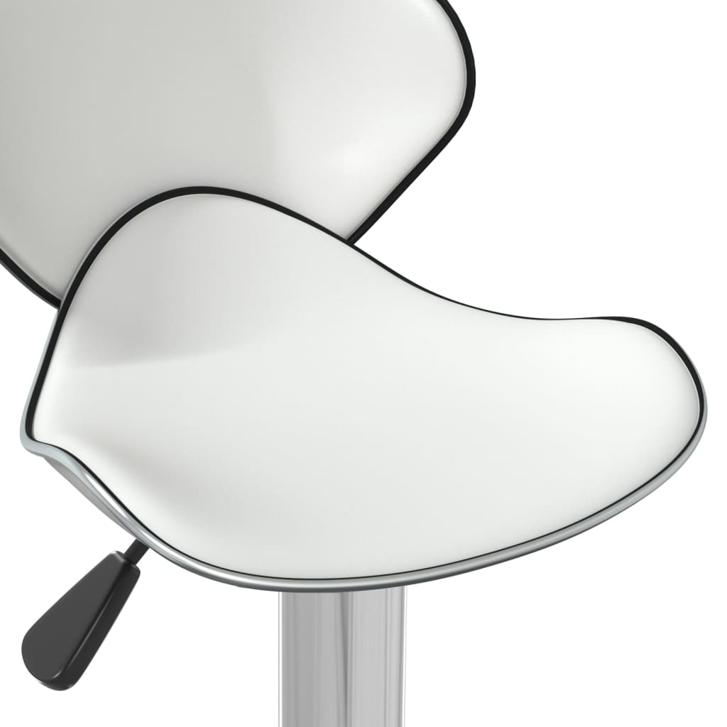 Barhocker Weiß Kunstleder - Pazzar.ch