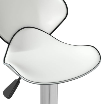 Barhocker Weiß Kunstleder - Pazzar.ch