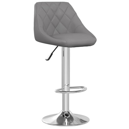Barhocker 2 Stk. Grau Kunstleder - Pazzar.ch