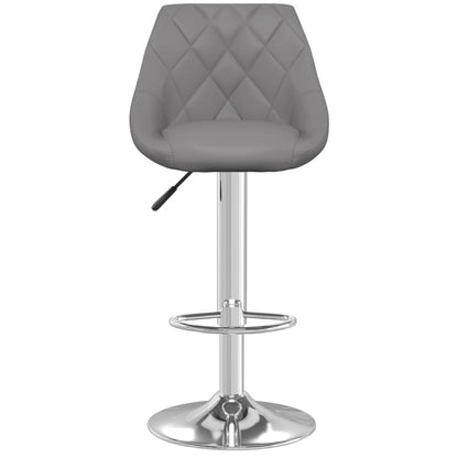 Barhocker 2 Stk. Grau Kunstleder - Pazzar.ch