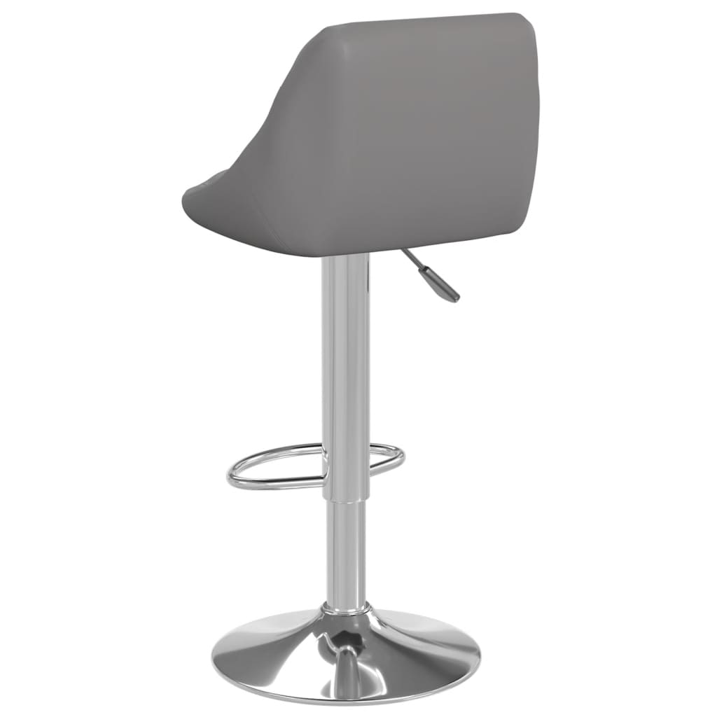 Barhocker 2 Stk. Grau Kunstleder - Pazzar.ch