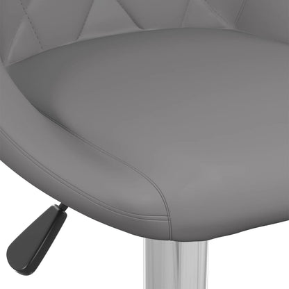 Barhocker 2 Stk. Grau Kunstleder - Pazzar.ch