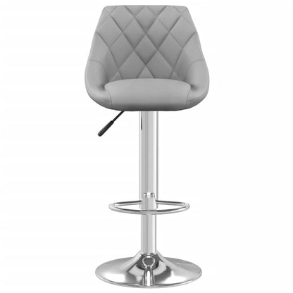 Barhocker 2 Stk. Hellgrau Samt - Pazzar.ch