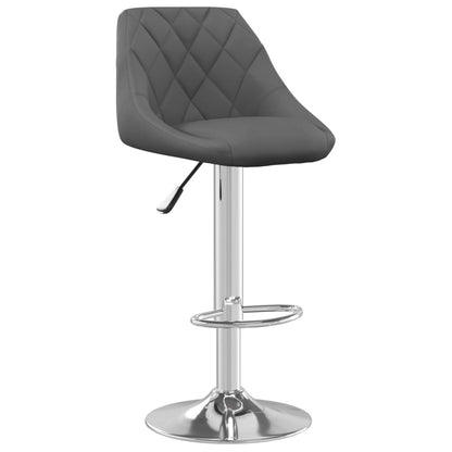 Barhocker 2 Stk. Dunkelgrau Samt - Pazzar.ch