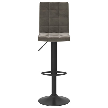 Barhocker 2 Stk. Dunkelgrau Samt - Pazzar.ch