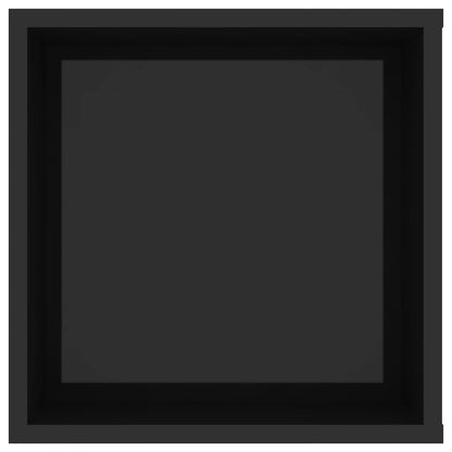 TV-Wandschrank Hochglanz-Schwarz 102x35x35 cm Holzwerkstoff - Pazzar.ch